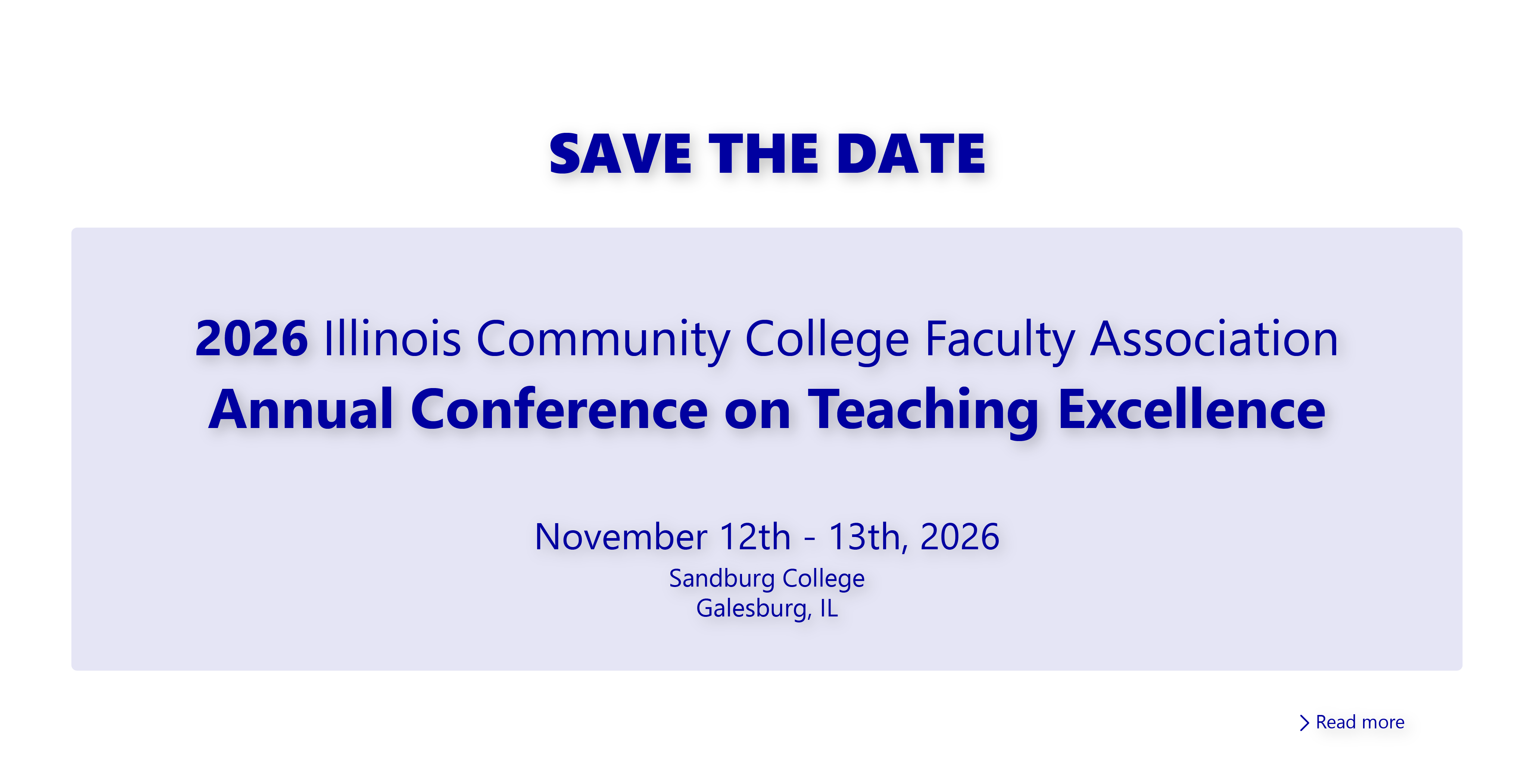2026 ICCFA Annual Conference in Teaching Excellence